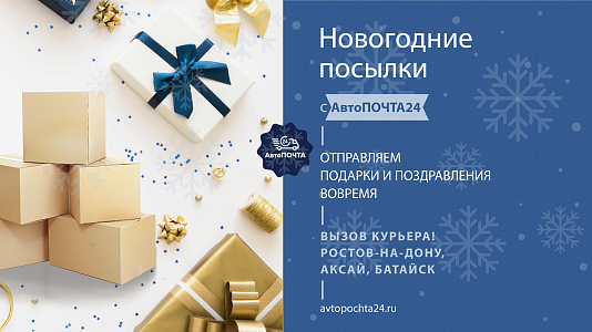 Хотите быстро и вовремя отправить подарки на Новый год?